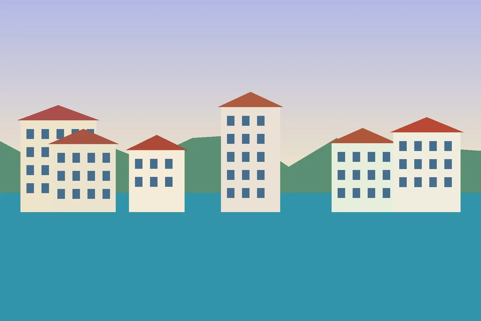 Apartament 2+1 në Bllok – 1