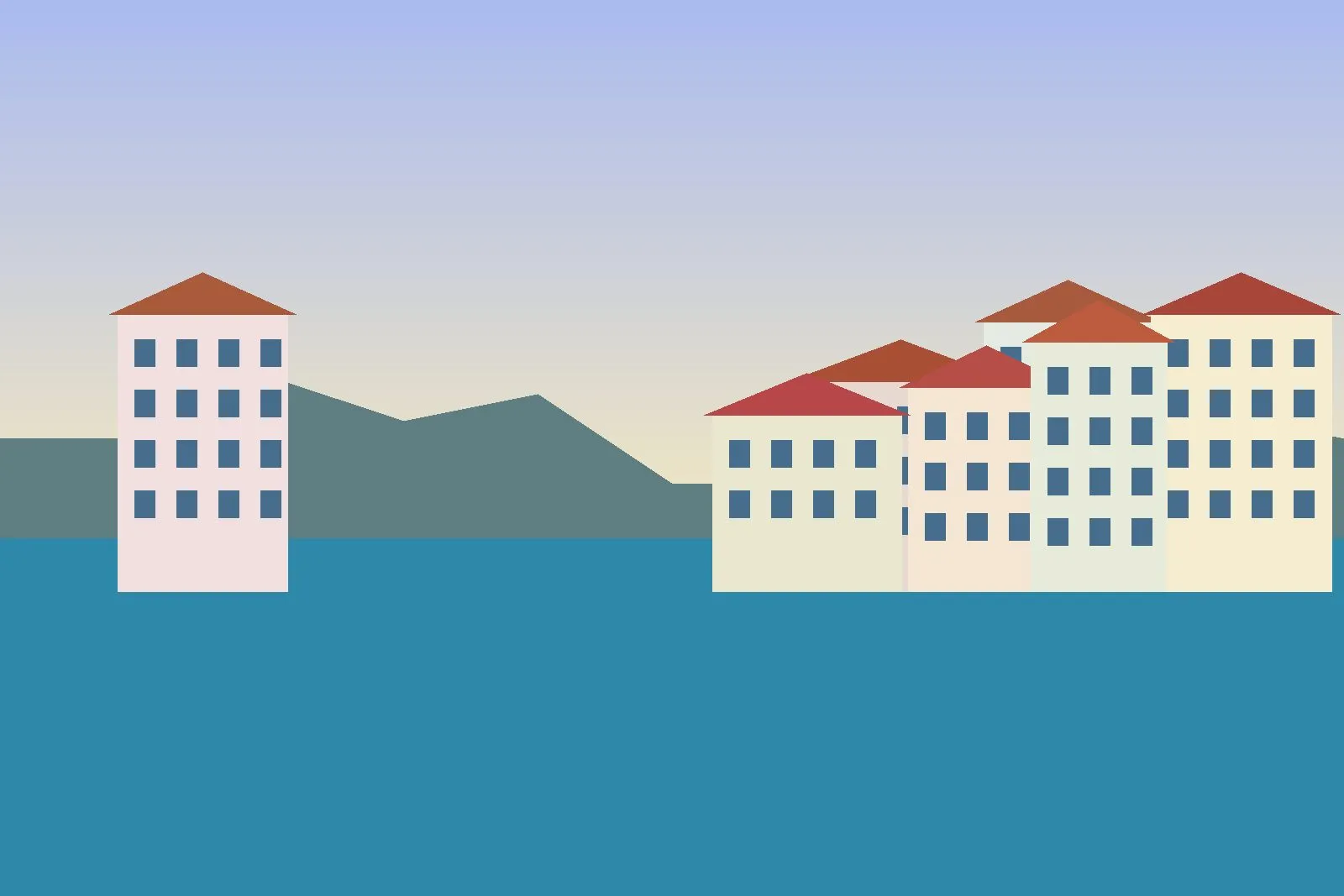 Apartament me pamje nga deti – 1