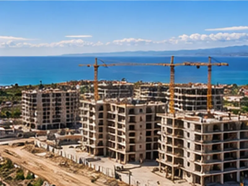 Appartamenti in costruzione vicino al mare