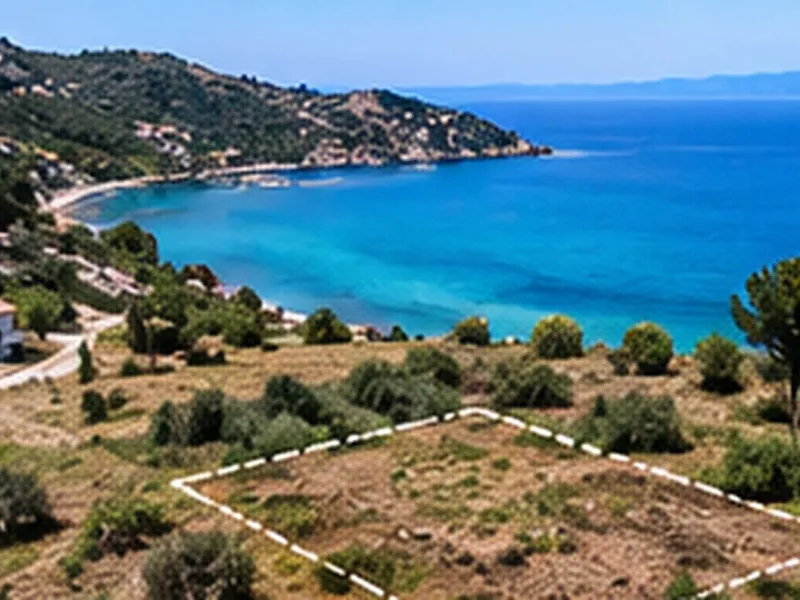Sea-view building plot in Saranda