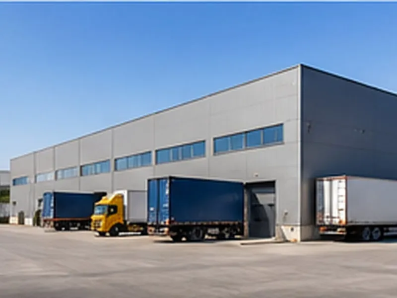 Magazzino logistico vicino al porto